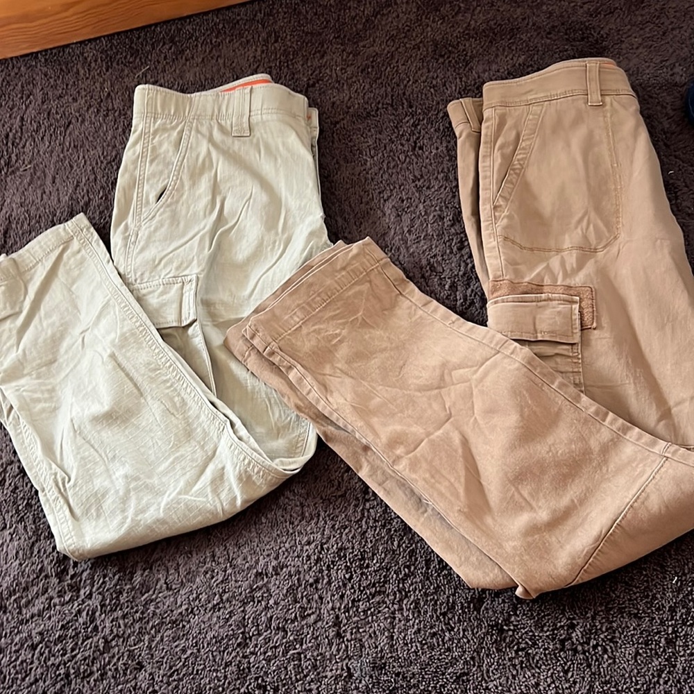2 pairs of Urban Pipeline Cargo Pants